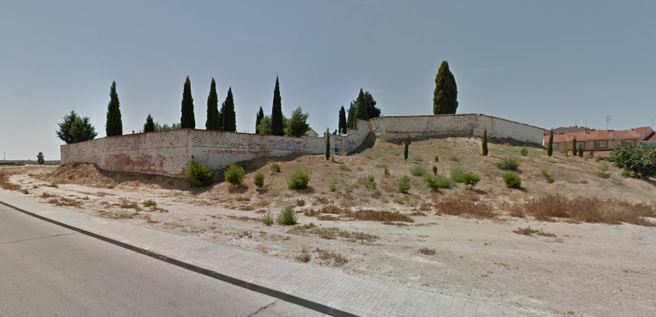 Vista exterior del Cementerio de Ontígola