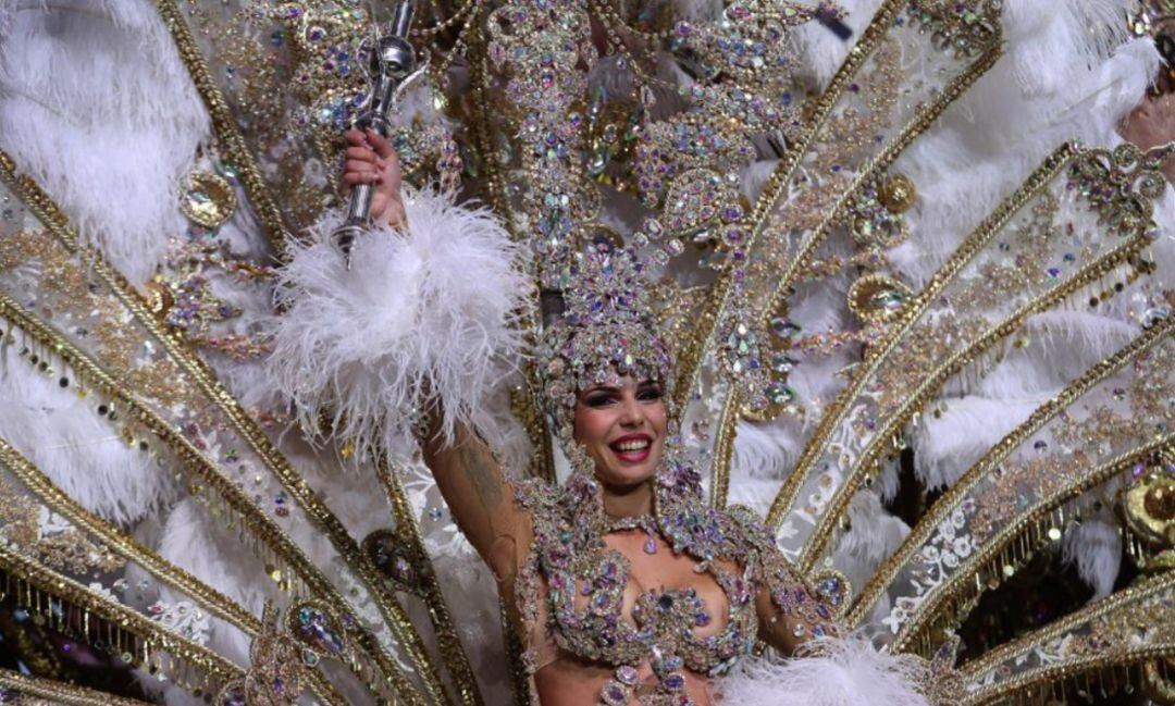 La Reina del Carnaval del año pasado.