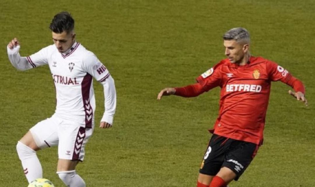 Partido entre Albacete y Mallorca este viernes en el Carlos Belmonte