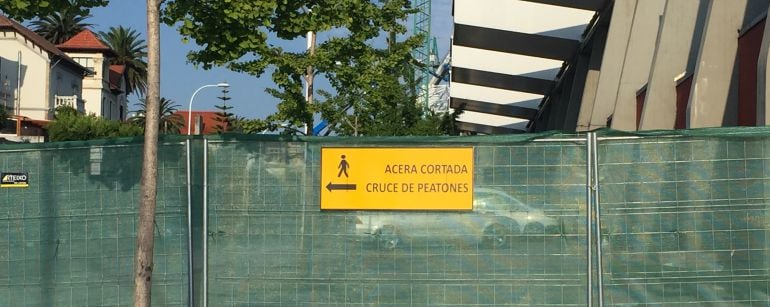 Obras en Riazor