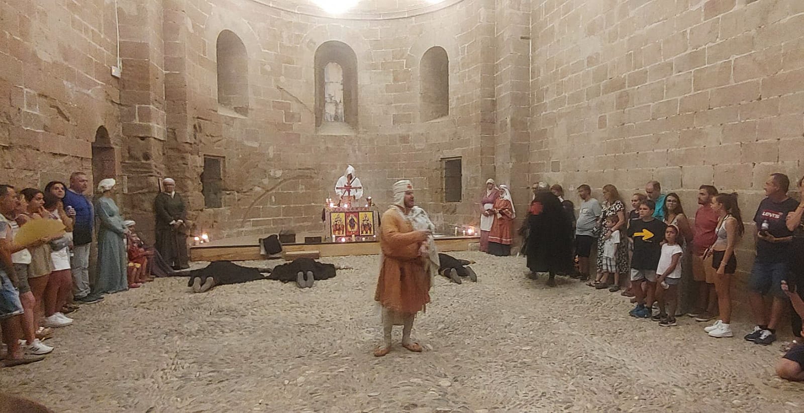 Visita al castillo de Monzón