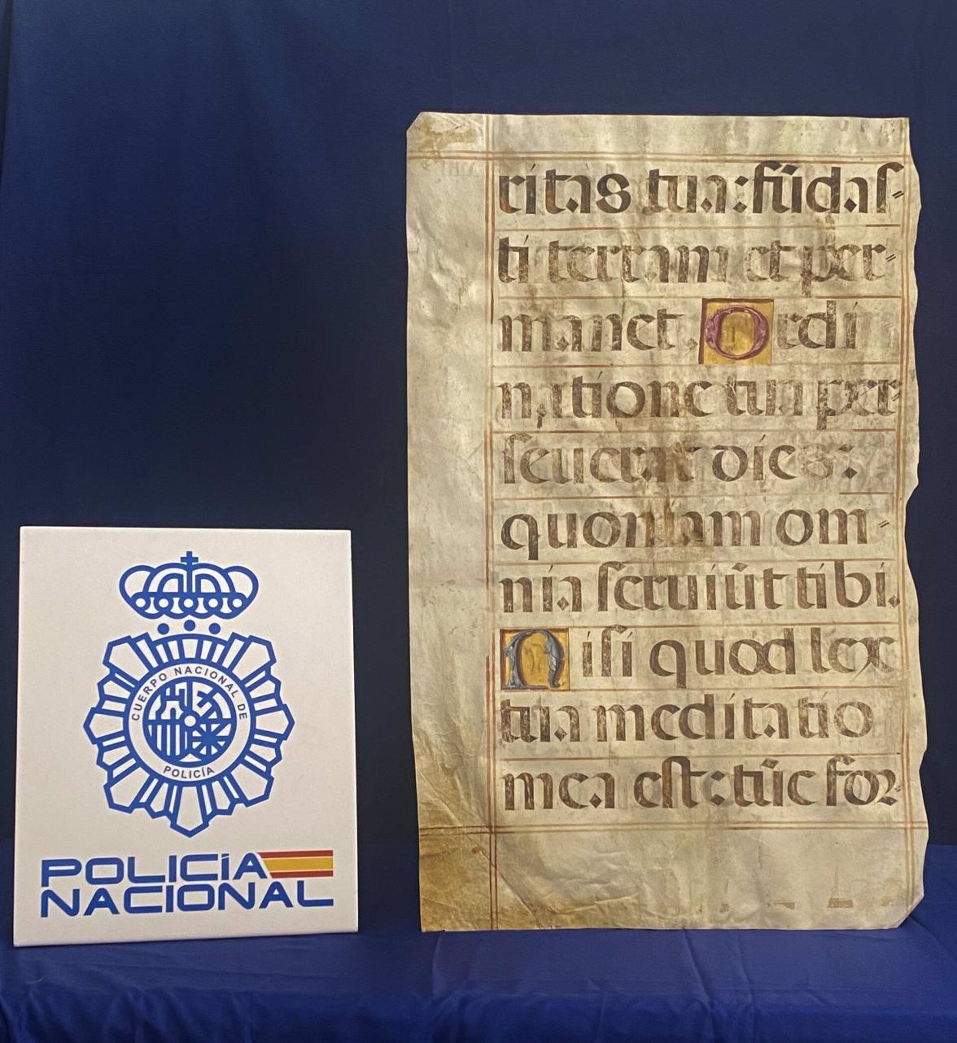 Recuperado en Murcia un manuscrito musical del siglo XVI robado del Monasterio del Escorial (Madrid)