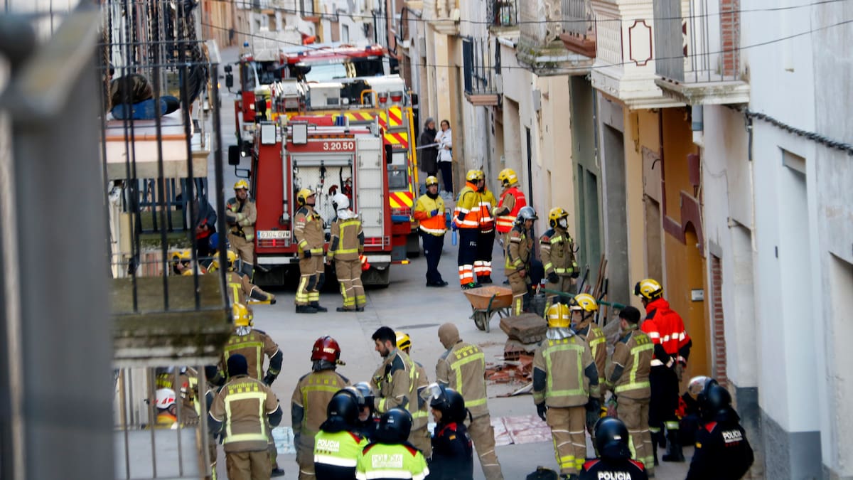 Quatre ferits, dos menys greus, per l'ensorrament d'una casa a Vilanova de Bellpuig