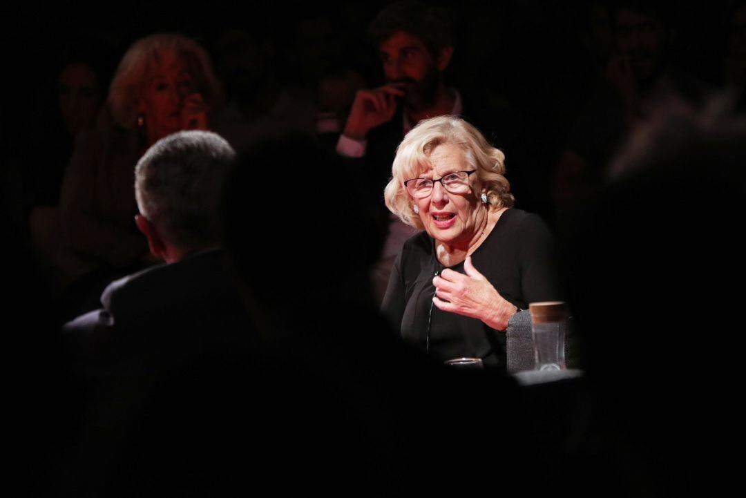 La exalcaldesa de Madrid, Manuela Carmena. 