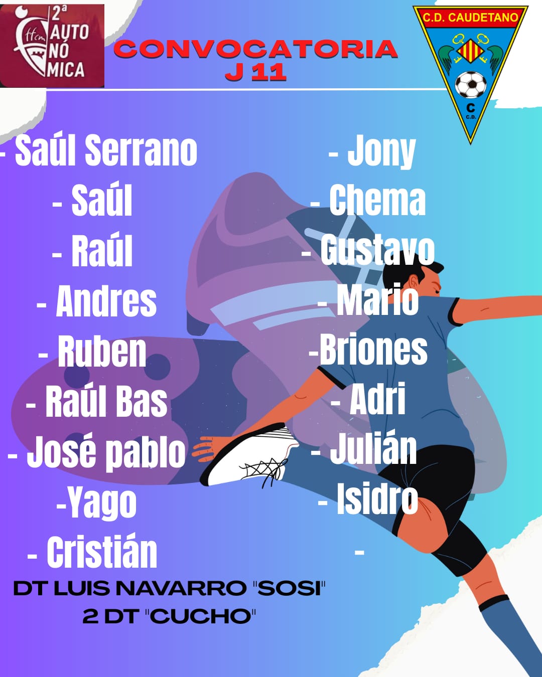 Convocatoria del Caudetano