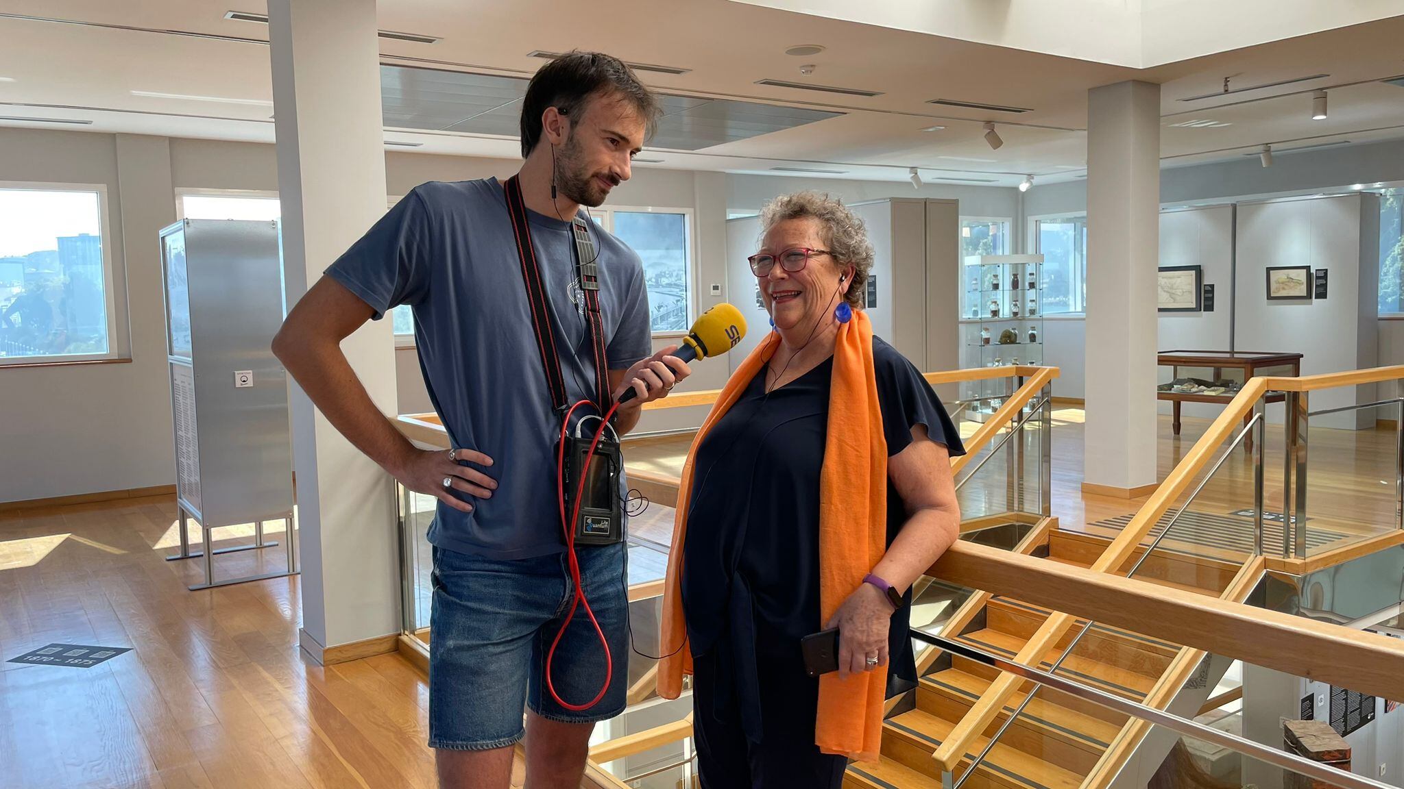 Jaio de la Huerta, comisaria y coordinadora de todo el trabajo para la reapertura del Rialia-Museo de la Industria
