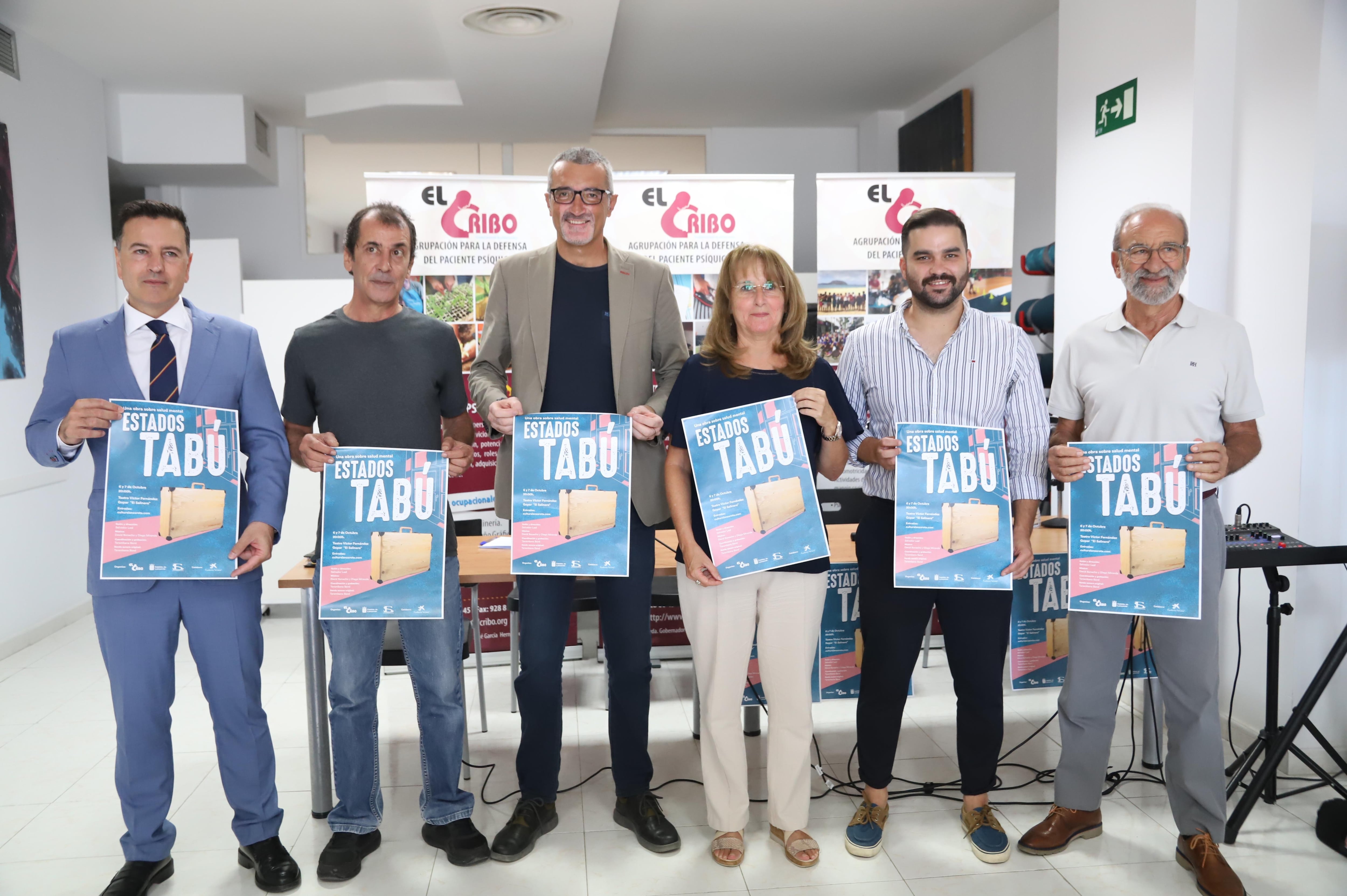 Presentación de la obra de teatro de El Cribo.