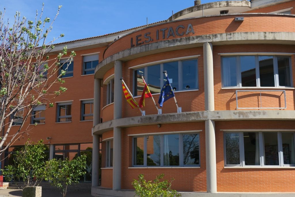 IES Ítaca, el centro en el que estudiaba Mario Conesa