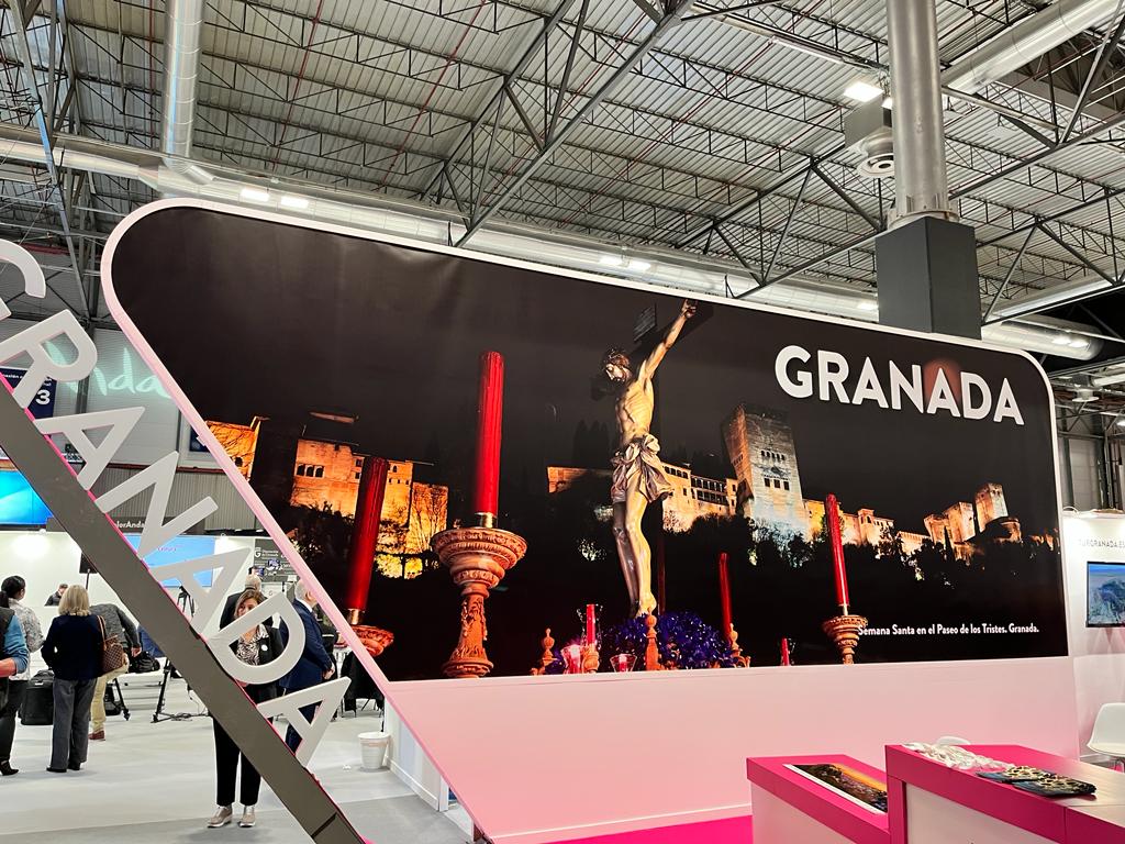 Expositor de Granada en Fitur 2023