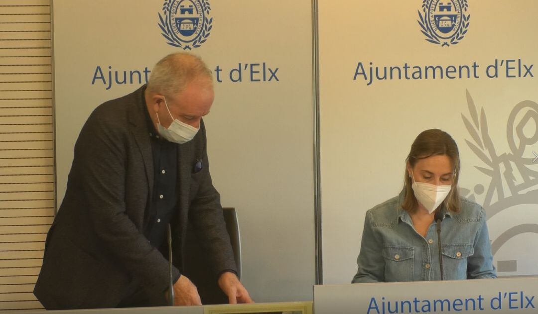 María José Martínez y Miguel Ors