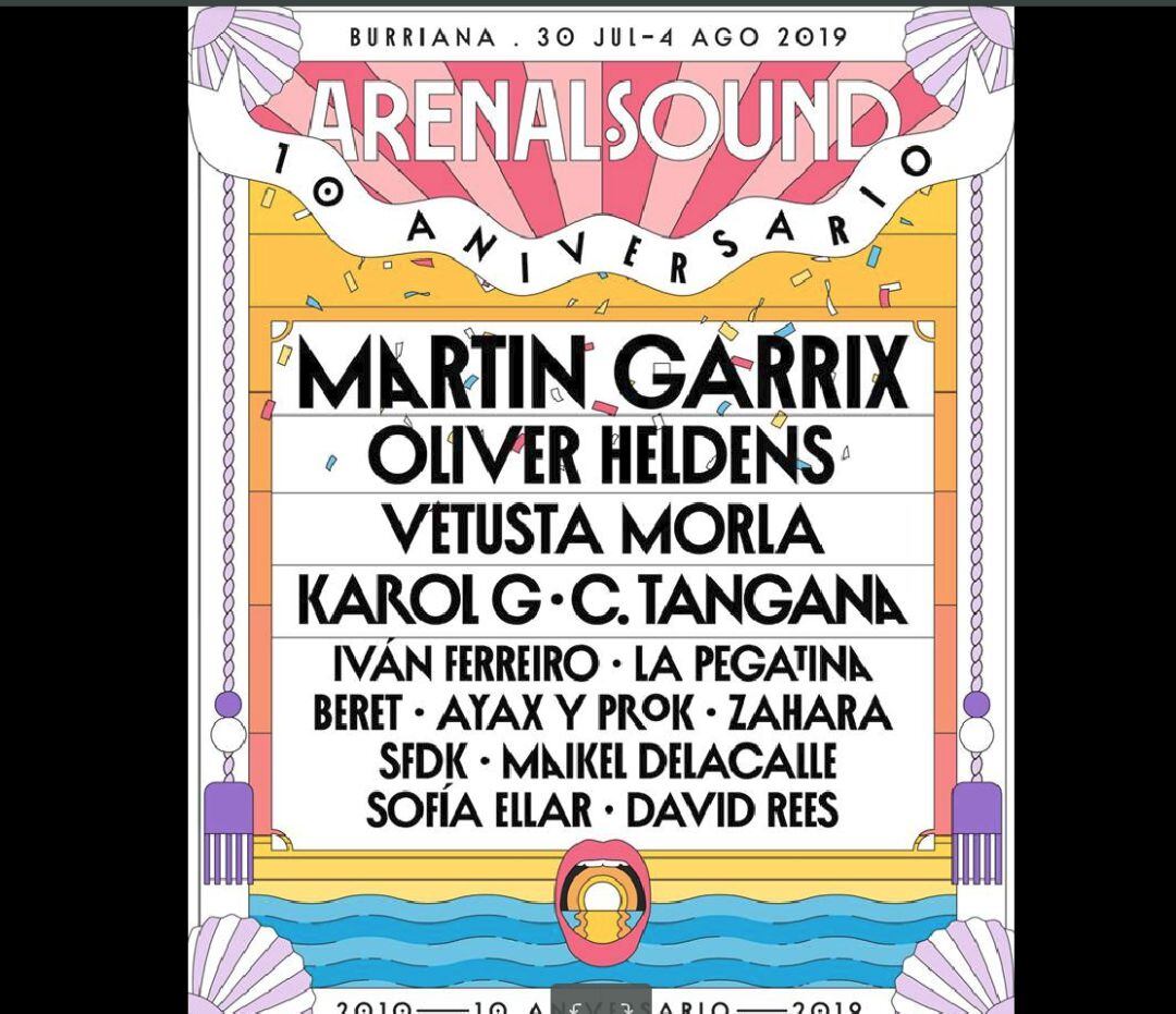 Cartel del Arenal Sound 2019
