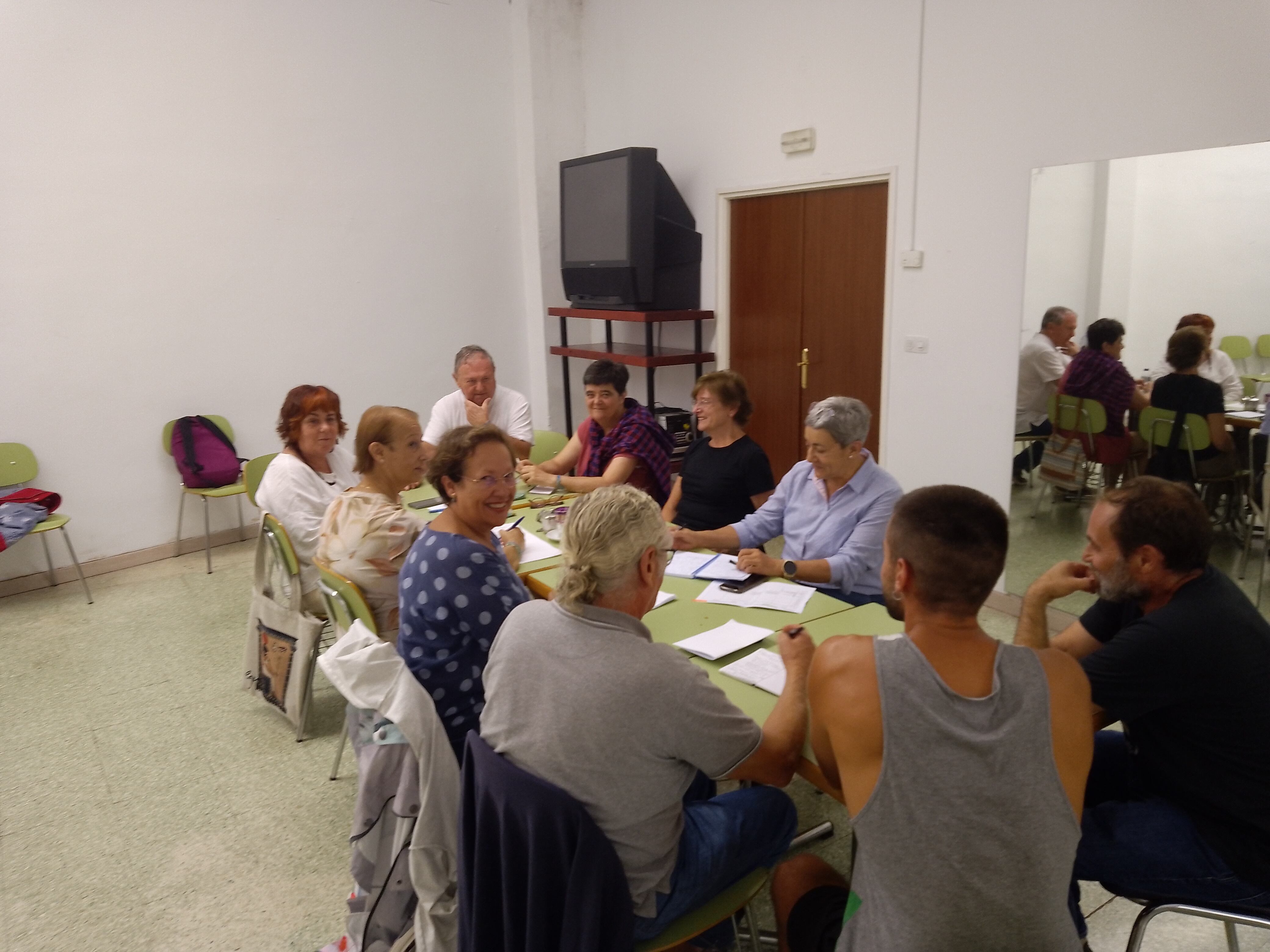 Reunión de la Plataforma en Defensa de la Sanidad Pública