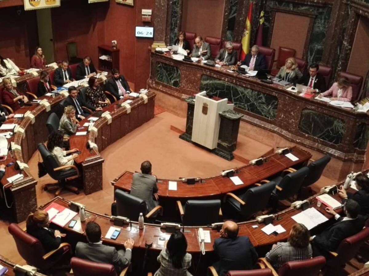 Acuerdo en la Asamblea Regional para pedir una Ley de Protección Integral y una moratoria urbanística en el Mar Menor