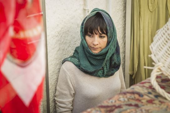 Najwa Nimri, como Zulema, en una de las primeras imágenes de la segunda temporada de &#039;Vis a vis&#039;