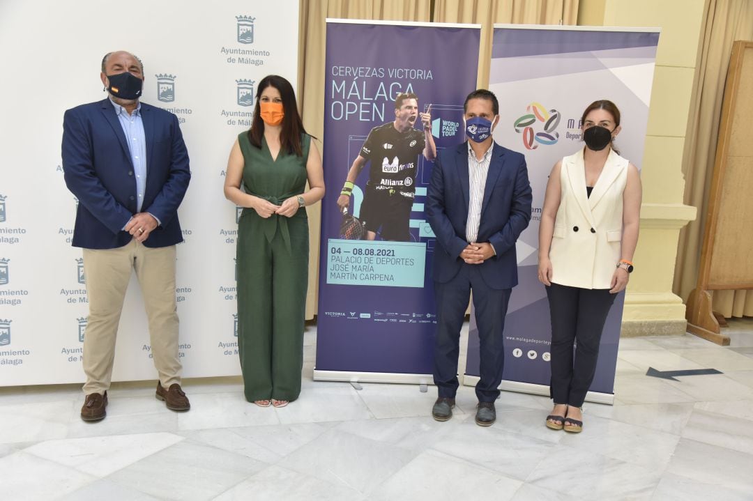 Presentación de la prueba de Málaga del circuito World Pádel Tour