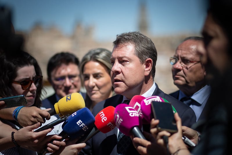 García-Page en el 'Valle'