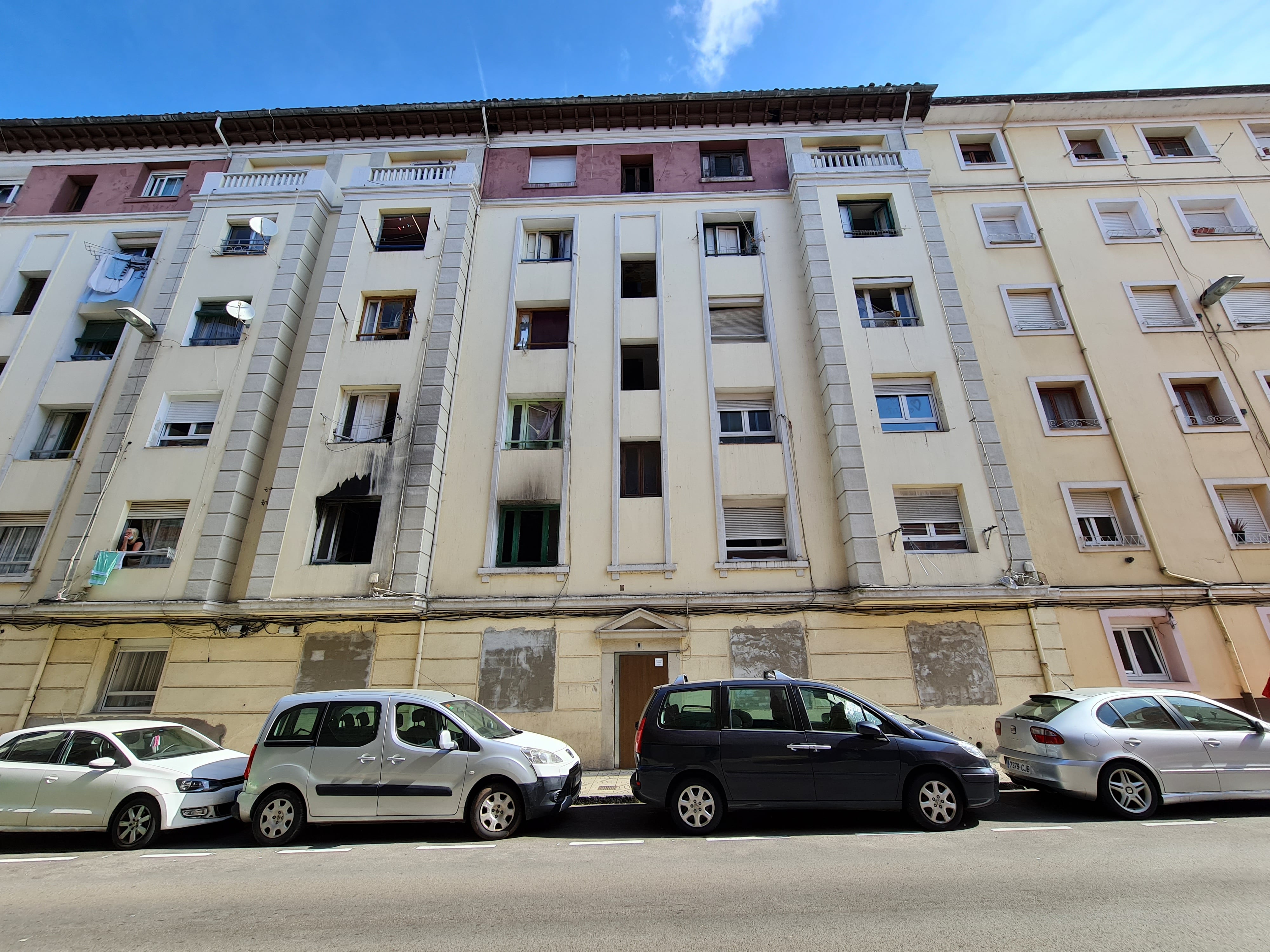 Edificio donde se ubicarán las viviendas