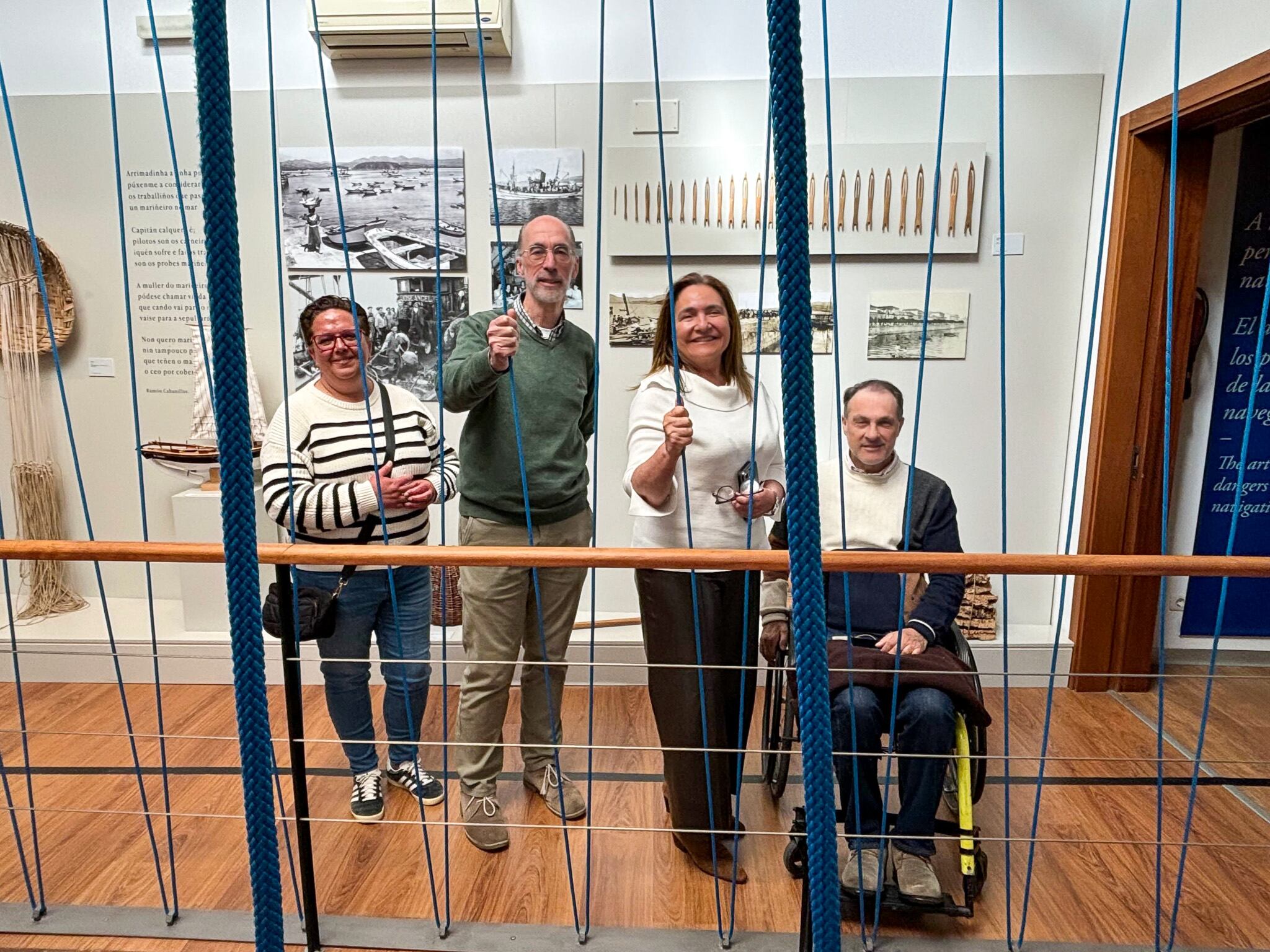 La delegada de la Xunta visita la Casa de la Navegación de Baiona