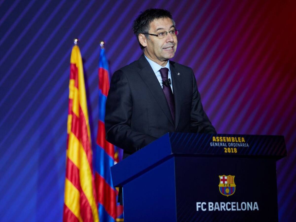 Bartomeu: "Queremos ver a Messi levantando el triplete"