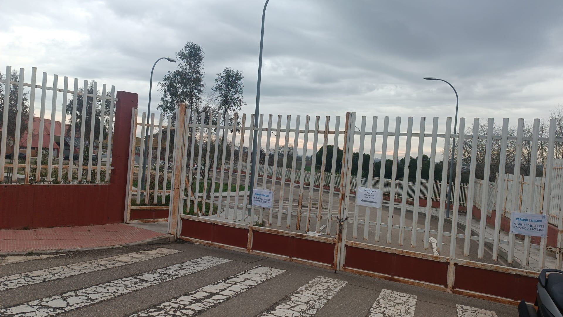 Imagen de archivo de otro de los cierres de este recinto deportivo