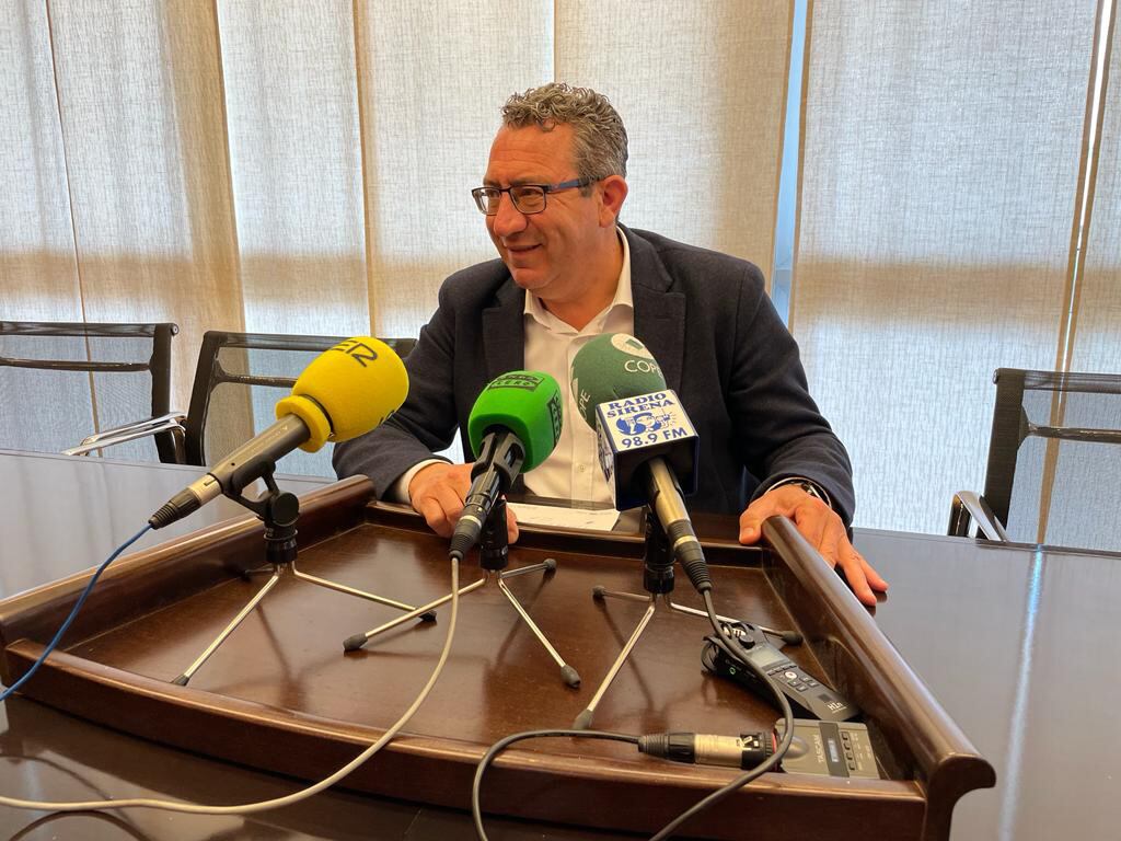 El alcalde de Benidorm Toni Pérez durante la presentación de la segunda edición de #BenidormTeDaMás / T.F.