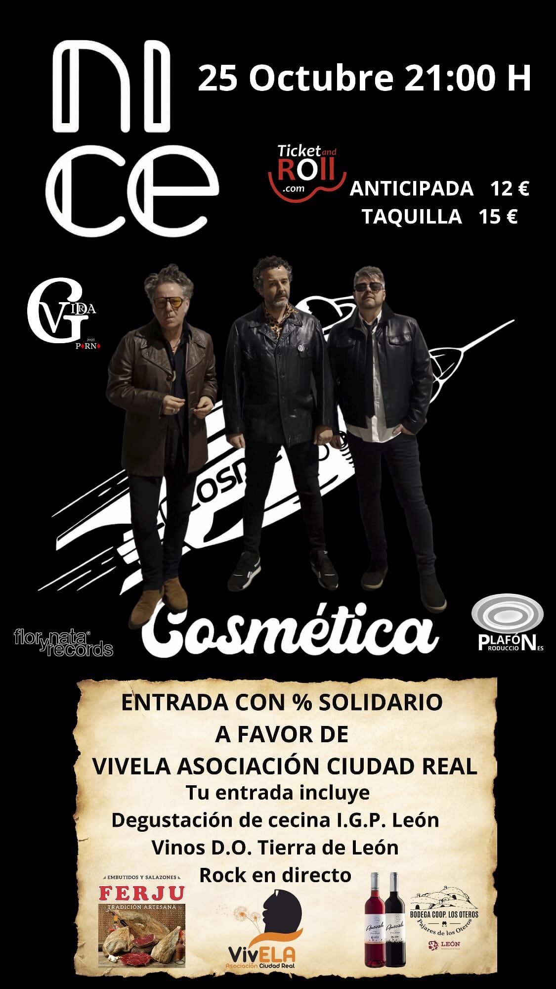 Concierto solidario a beneficio de VívELA este sábado