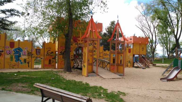 Pintadas en uno de los parques turísticos de la localidad