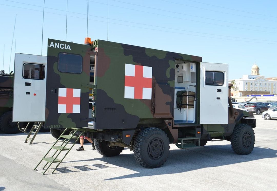 Ambulancia Militar Medicalizada.