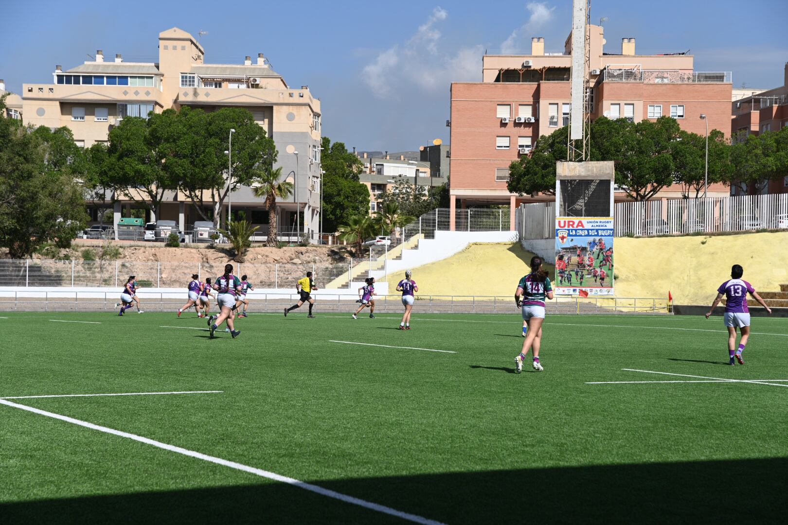Almería ha acogido la tercera jornada del Campeonato de Andalucía de Rugby Seven Femenino.