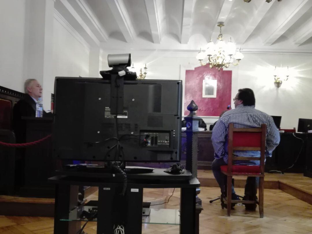 Momento del juico en la Audiencia Provincial de Zamora