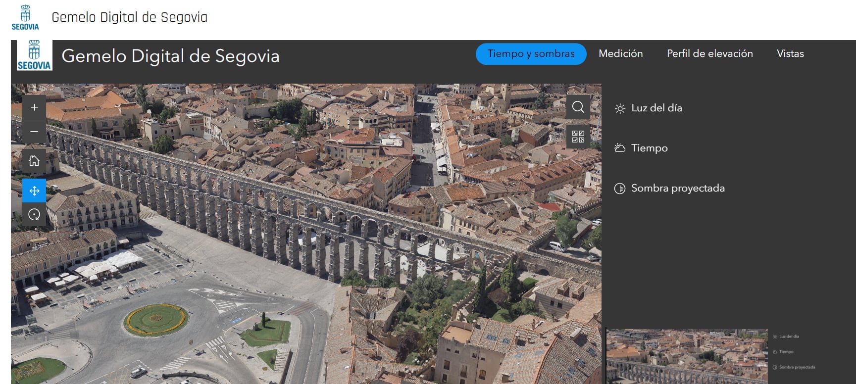 Gemelo Digital del Ayuntamiento de Segovia