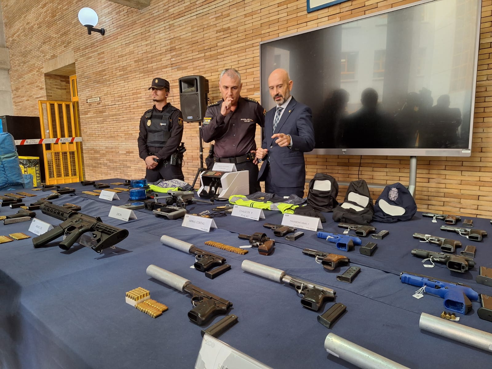 Momento de la rueda de prensa