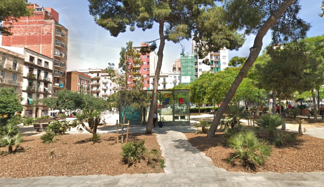 Imatge d'arxiu de la plaça Jonaic, zona on es va produir una de les agressions sexuals