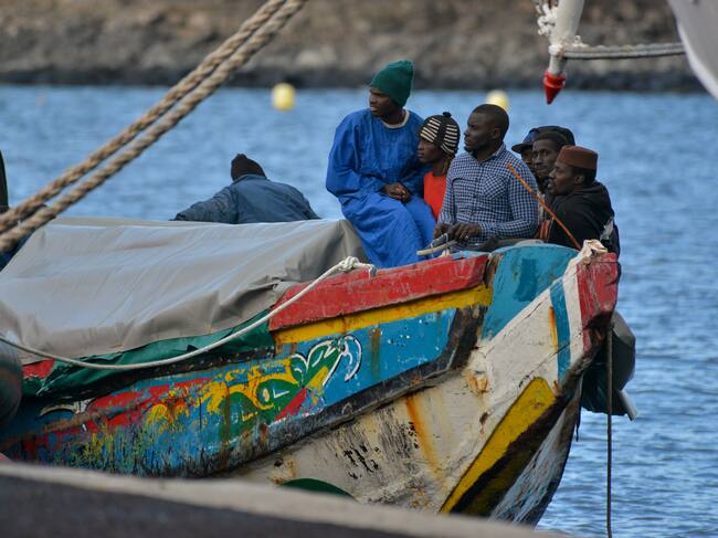 Una pastera procedent del Senegal arriba a l'illa d'El Hierro.