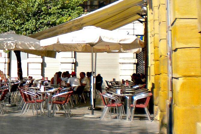 Terraza en San Sebastián