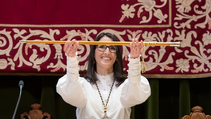 Cobertura de la toma de posesión de Rosa Crujeiras