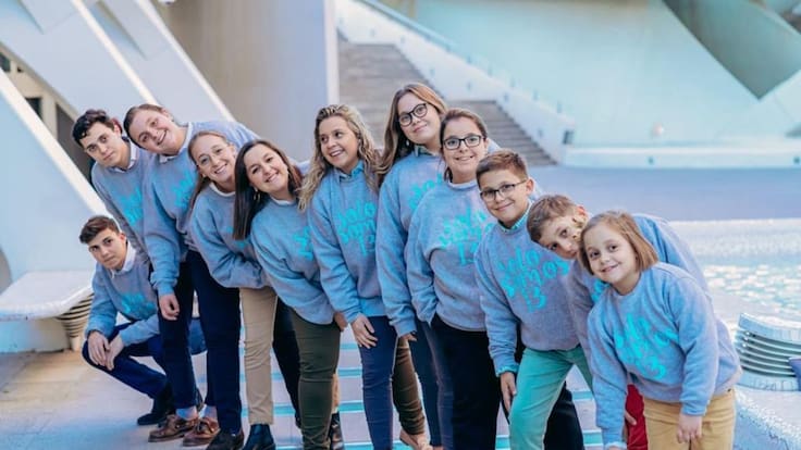 Famila numerosa ante el confinamiento