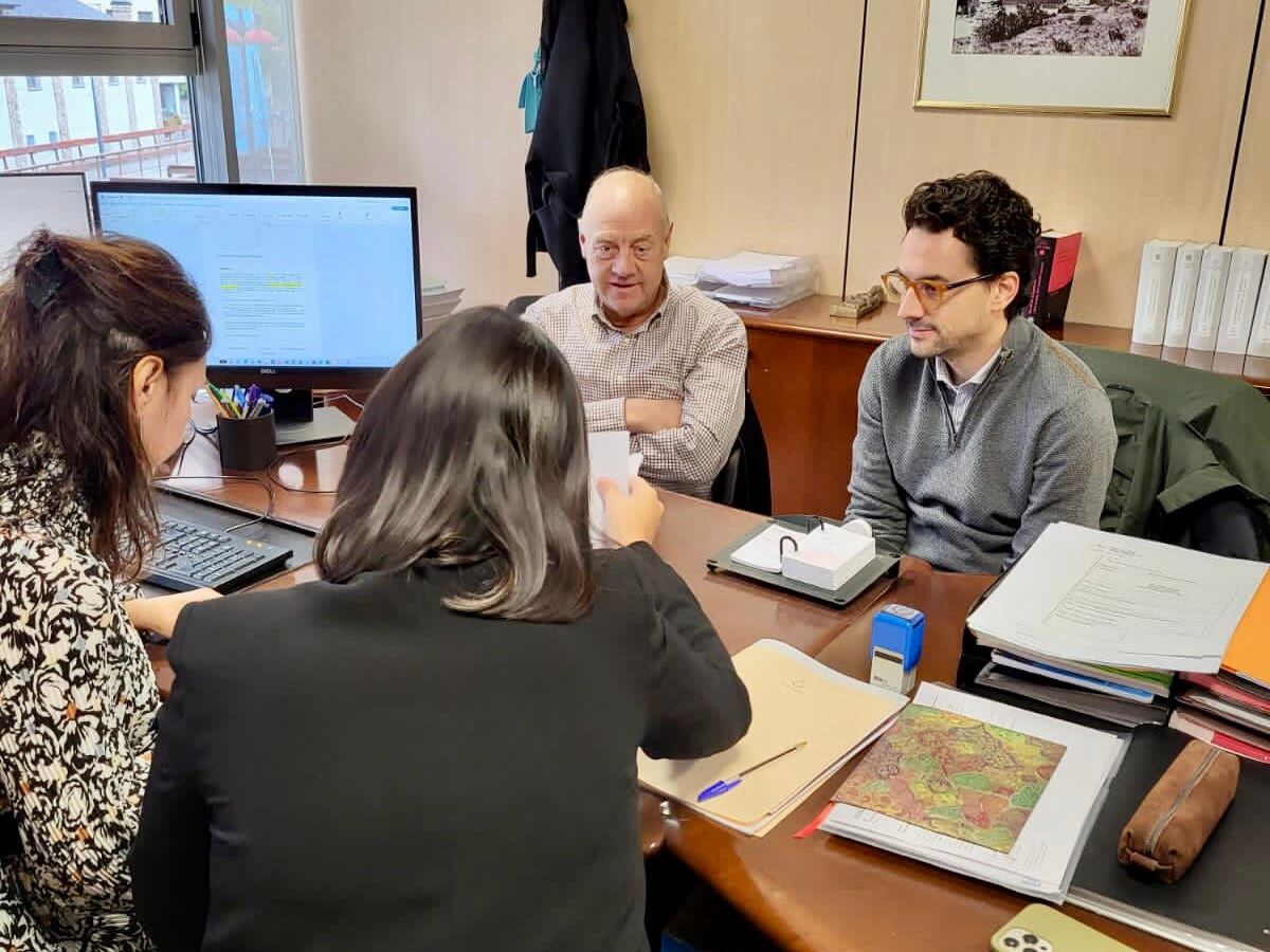 Un instant de la presentació de la llista de DA a Canillo.