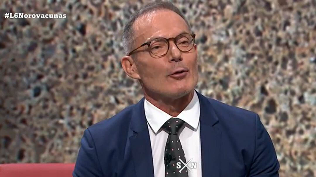 El periodista y presentador de LaSexta Noche, Hilario Pino