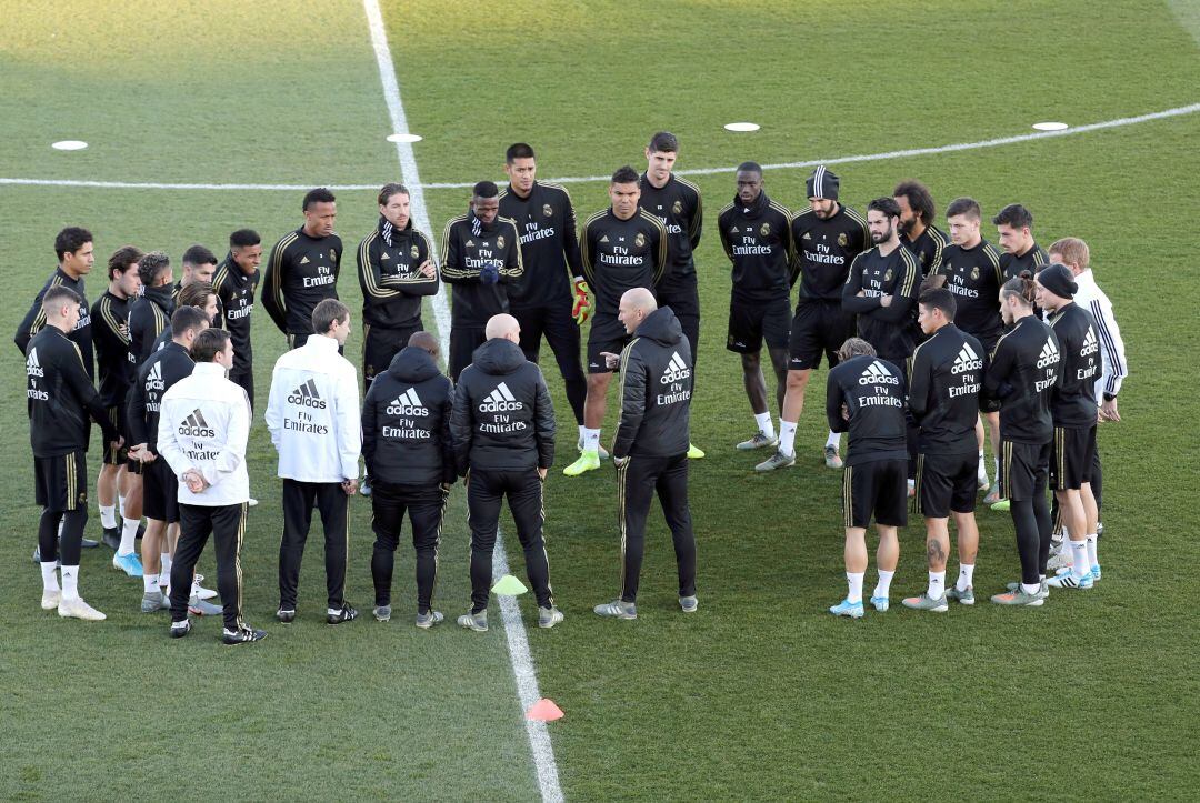 Entrenamiento del Real Madrid, a los mandos de Zidane