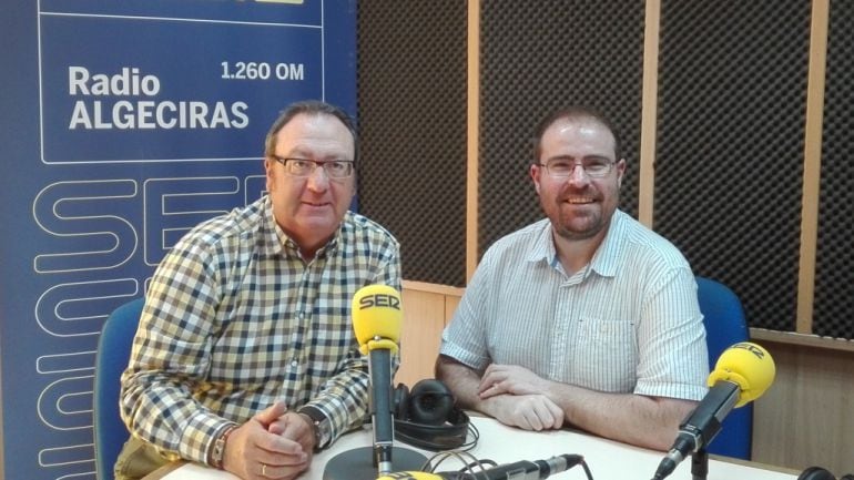 El científico algecireño Asier Unciti durante su intervención en el programa.