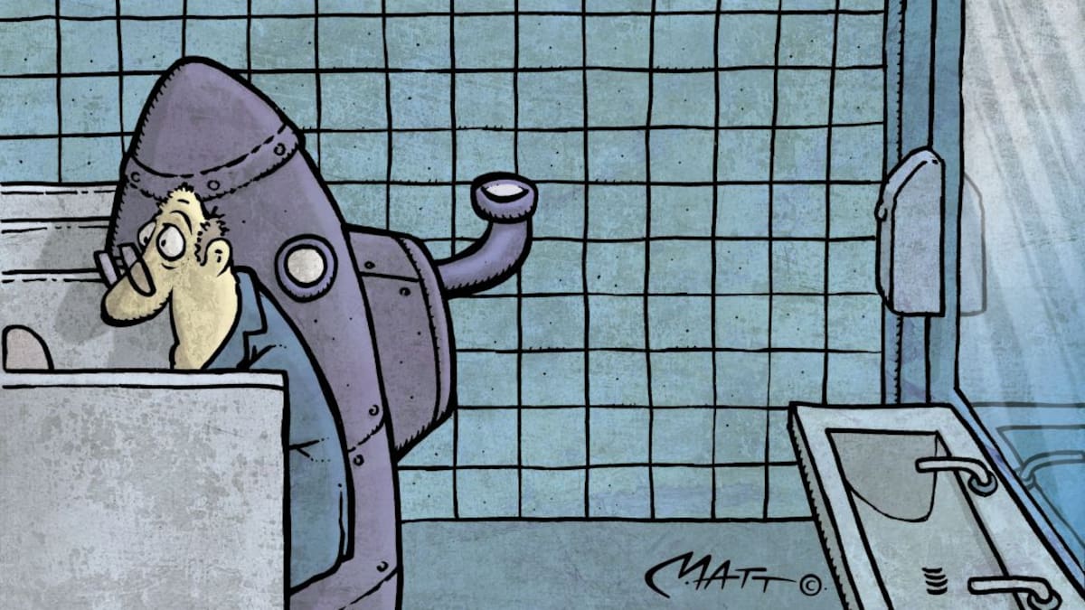 El submarino hizo aguas