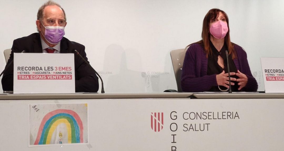 Font junto a Juli Fuster en su comparecencia de este miércoles