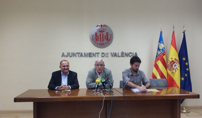 El alcalde y sus socios de gobierno han comparecido hoy de forma conjunta. No lo hacían desde el inicio del mandato