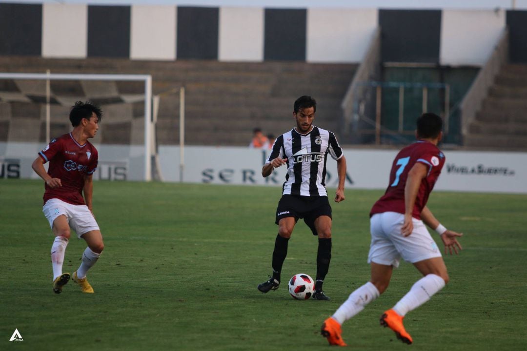 Carrasco durante un partido.