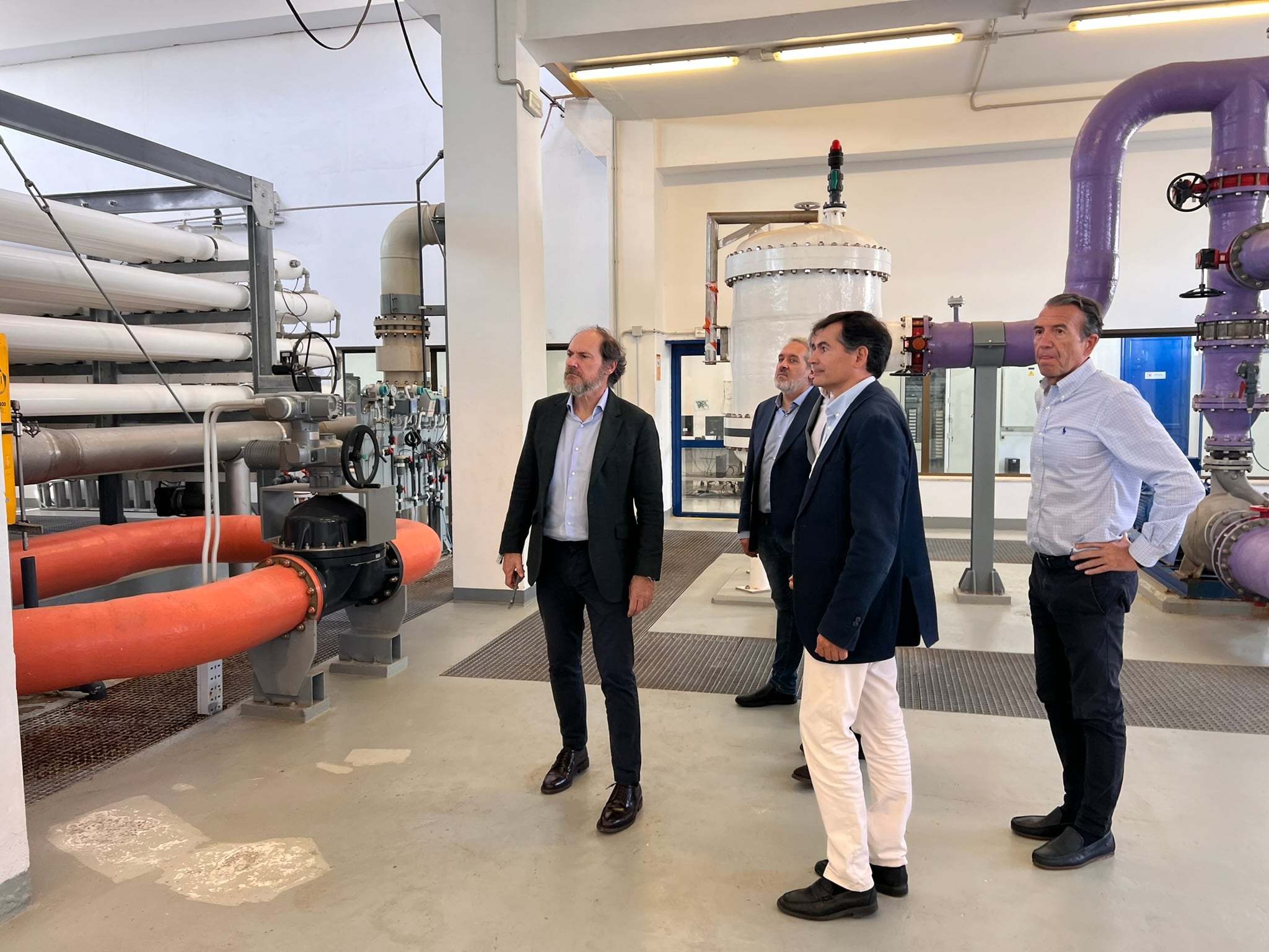 Visita a las instalaciones de Canal Gestión Lanzarote.