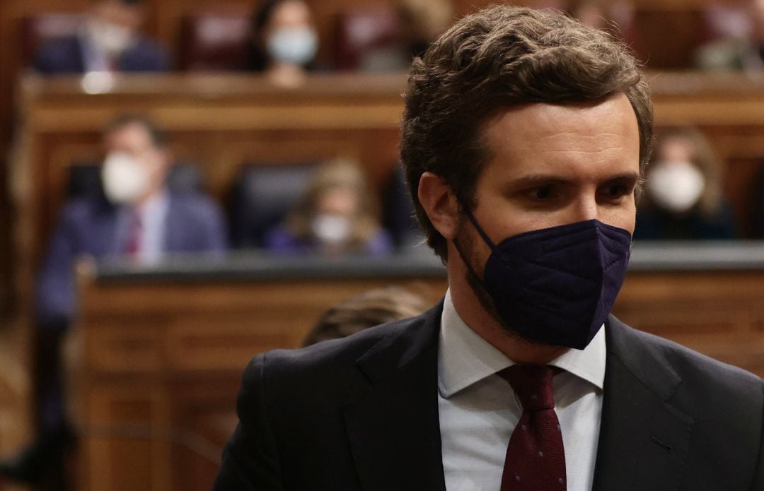 El líder del PP, Pablo Casado.