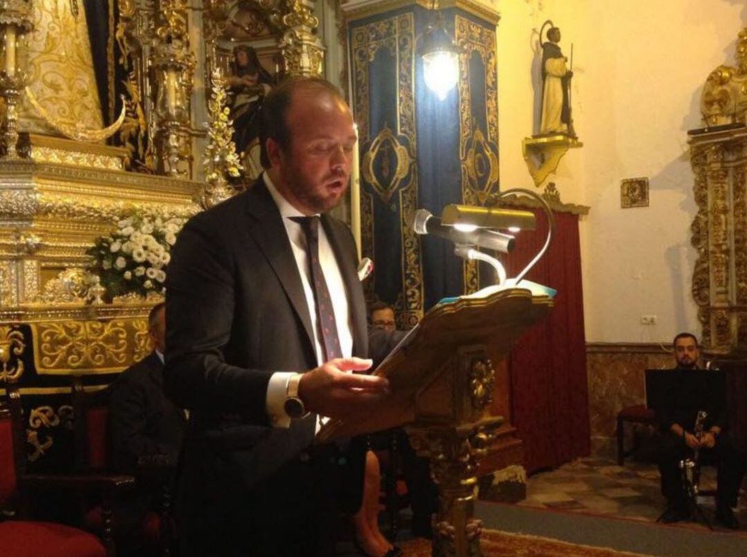 Pablo Baena es el pregonero de la Semana Santa de Jerez 2020