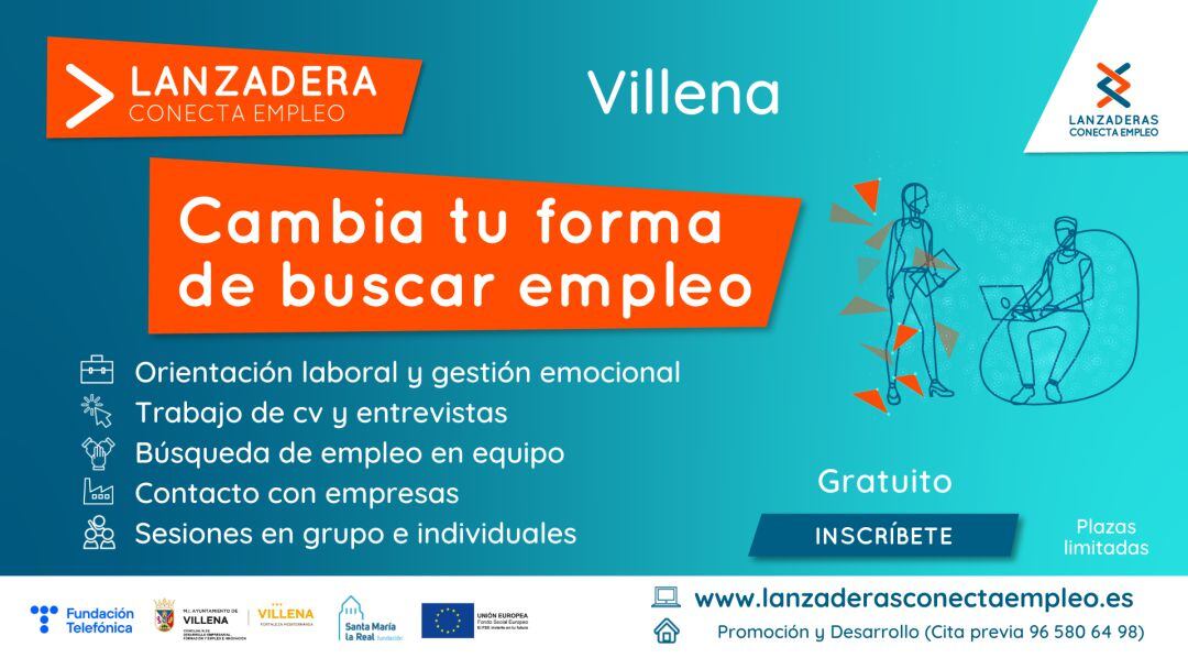 Cartel de la lanzadera