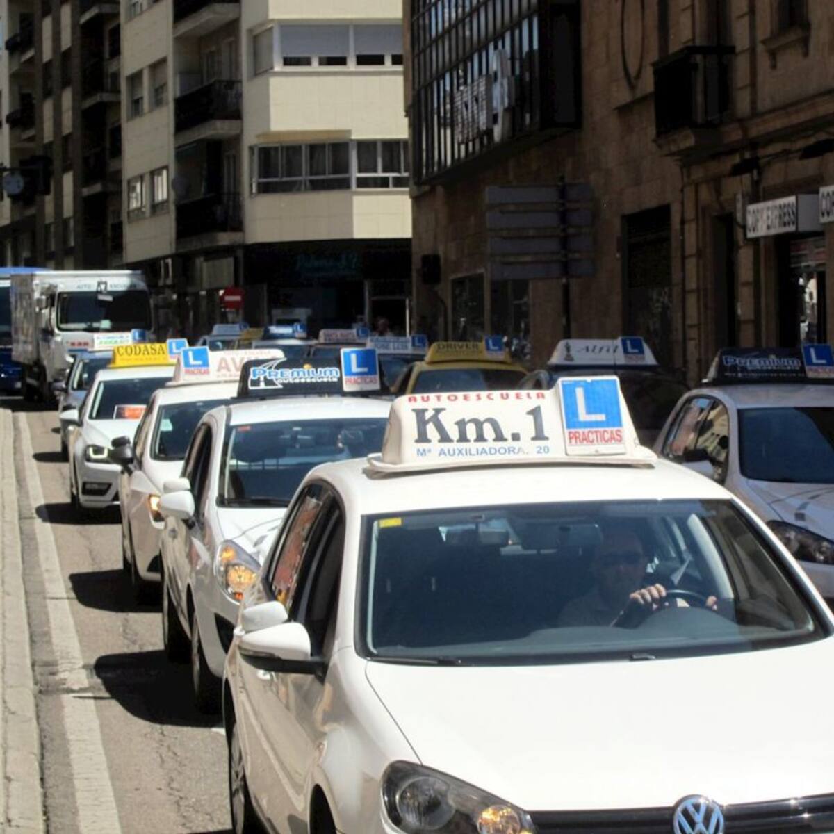 Algo más de 3.000 exámenes de tráfico aplazados por el estado de alarma